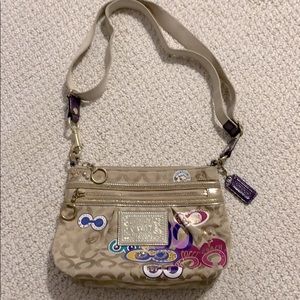 Authentic coach crossbody bag